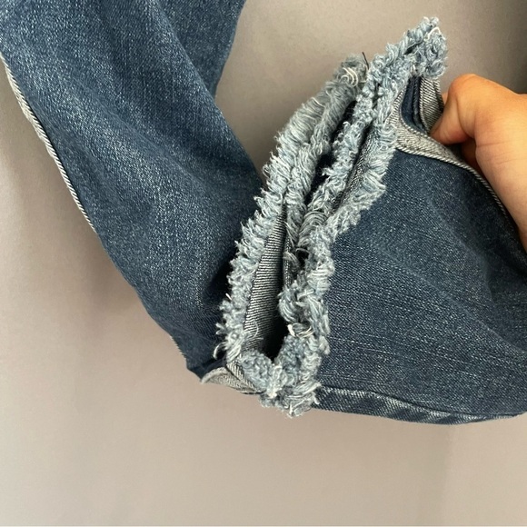 Style & Co Slim Ankle Jeans side Striped Skinny Size 8 High rise - Picture 3 of 8